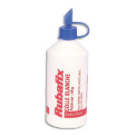 Rubafix flacon de colle blanche extra forte 125g avec embout étaleur Rubafix flacon de colle blanche extra forte 125g avec embout étaleur