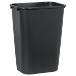 Rubbermaid corbeille plastique rectangulaire 39 l noire