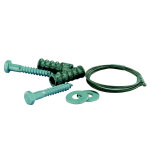 Rubbermaid kit de fixation de s�curit� pour cendrier 46975