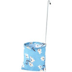 Sac pour pinces � linge 'fleurs'