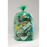 Sac poubelle 110l pour tri slectif - vert - lot de 250