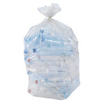 Sacs poubelle déchets courants flexigreen transparents 130 l, lot de 200 Sacs poubelle déchets courants flexigreen transparents 130 l, lot de 200