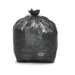 Sac poubelle économique 50l noir en plastique 60% recyclé - lot de 500 Sac poubelle économique 50l noir en plastique 60% recyclé - lot de 500