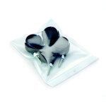 Sachet plastique  fermeture zip - 18 x 25 cm - epaisseur 50 microns - transparent - carton de 1000