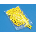 Sachet plastique � fermeture zip - 30 x 40 cm - epaisseur 50 microns - transparent - carton de 1000