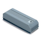 Safetool brosse magntique pour tableaux blancs, coque en pvc, coloris gris