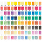 Sakura peinture aquarelle koi water colors studio, set 96 Sakura peinture aquarelle koi water colors studio, set 96
