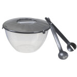 Saladier avec couverts � salade, 7, 0 litres