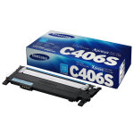 Samsung cartouche de toner clt - c406s st984a - cyan Samsung cartouche de toner clt - c406s st984a - cyan