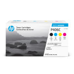 Samsung cartouche de toner clt - p406c, su375a, lot noir, cyan, magenta, jaune Samsung cartouche de toner clt - p406c, su375a, lot noir, cyan, magenta, jaune