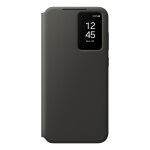 Samsung coque smart view avec porte - carte pour galaxy s24 fe, tui avec portefeuille, samsung, galaxy ...
