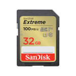 Sandisk extreme sd uhs - i card, 32 go, sd, classe 1, 130 mo / s, 60 mo / s, class 1 (u1) sdsdxwt - 032g ...
