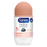 D�odorant bille sanex natur protect peaux sensibles, le flacon de 50 ml