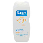 Sanex gel douche sanex 0% peaux sches, le flacon de 250 ml