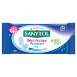 Sanytol lingettes wc désinfectantes nettoyantes sanytol, parfum fraîcheur marine, étui de 72 lingettes ... Sanytol lingettes wc désinfectantes nettoyantes sanytol, parfum fraîcheur marine, étui de 72 lingettes ...