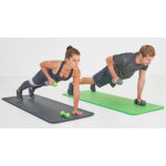 Halt�res vinyle, set de 1, 0 kg, vert