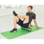 Rouleau de massage et de fascia 3 en 1, noir / vert