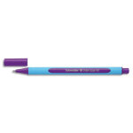 Schneider stylo bille slider edge  capuchon, pointe large, corps triangulaire, encre indlbile violette ...