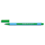 Schneider stylo bille slider edge  capuchon, pointe large, corps triangulaire, encreindlbile verte ...