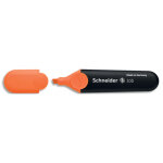 Schneider surligneur job 150 (rechargeable) pointe biseaute, encre orange