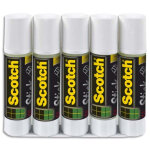 Scotch lot de 5 btons de colle blanche scotch 8g sous film