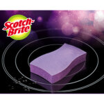 Scotch - brite �ponge pour vitroc�ramique, pack de 3, lilas