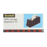 Scotch d�vidoir noir de bureau ultra - r�sistant c10