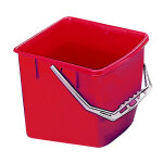 Seau professionnel 25 l rouge