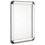 Seco porte affiche a3 clipsable en aluminium - coins arrondis