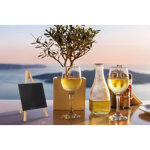 Securit ardoise de table mini avec trpied, htre