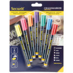 Securit feutre - craie original small, set de 7