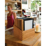 Inserts pour prot�ge - menus wood, noir
