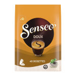 Senseo café doux - 40 dosettes souples Senseo café doux - 40 dosettes souples