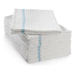 Serpillire gaufre standard 100 x 50 cm dcoupable - blanc - lot de 10