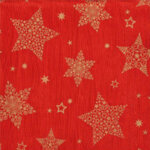 Serviette � motif de no�l 'christmas shine', rouge