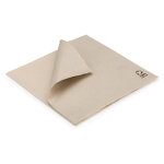 Serviettes de table jetables aspect tissu 39 x 39 cm - lot de 50 Serviettes de table jetables aspect tissu 39 x 39 cm - lot de 50