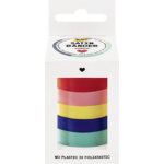 Set de rubans satin rainbow, assorti