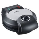 Severin gaufrier wa 2103, 1300 watt, acier inoxydable / noir