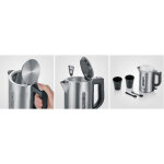 Severin mini bouilloire wk 3647, noir / acier inoxydable Severin mini bouilloire wk 3647, noir / acier inoxydable