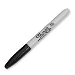 Sharpie fine marqueur permanent pointe ogive 0, 9 mm noir Sharpie fine marqueur permanent pointe ogive 0, 9 mm noir