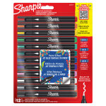 Sharpie marqueurs créatifs à peinture acrylique - pointe ogive - pochette de 12 coloris assortis Sharpie marqueurs créatifs à peinture acrylique - pointe ogive - pochette de 12 coloris assortis