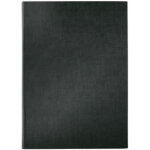 Chemise pour cartes de menu, a4, noir