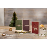 Sigel set de cartes de nol 'cut - out style', long (2 / 3 a4)