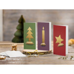 Sigel set de cartes de noël 'cut - out style', long (2 / 3 a4), Sigel set de cartes de noël 'cut - out style', long (2 / 3 a4),