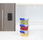 Sistema bote de conservation klip it plus, 400 ml, set de 3