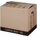 Smartboxpro carton de dmnagement 'cargo - box x', marron