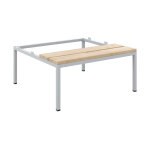 Socle banc vestiaire mtal budget l. 80 cm