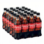 Soda coca - cola z�ro sucres, en bouteille, lot de 24 x 50 cl