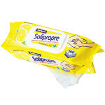 Solipro lingettes dégraissantes désinfectantes solipropre - parfum citron - paquet de 100 Solipro lingettes dégraissantes désinfectantes solipropre - parfum citron - paquet de 100
