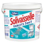 Tablettes lave - vaisselle cycle court solivaisselle tout en 1, seau de 150